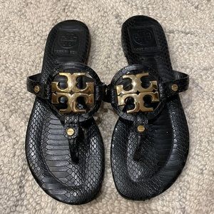 Tory Burch Snakeskin Sandals